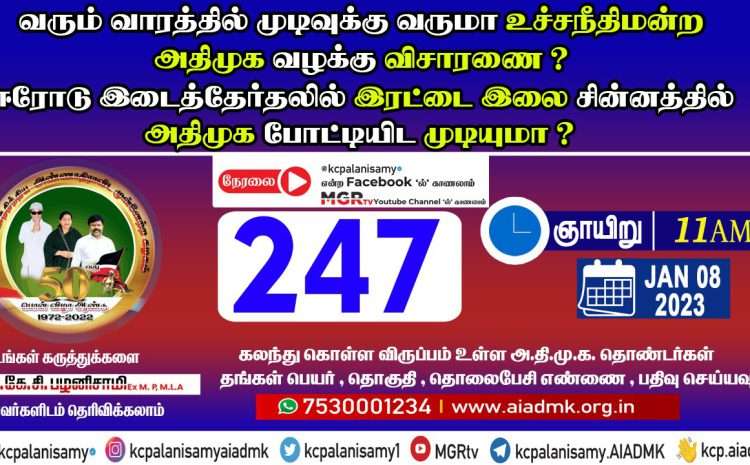  Zoom Meeting  – 08th January 2023